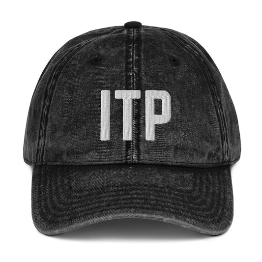 ITP smoked denim cap