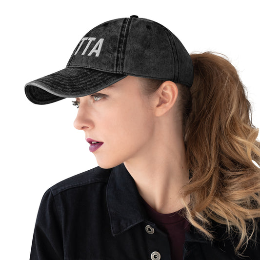 Alpharetta smoked denim cap