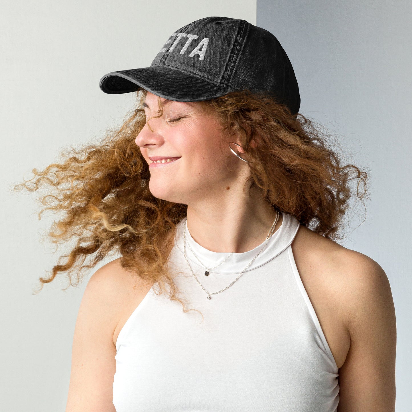 Alpharetta smoked denim cap