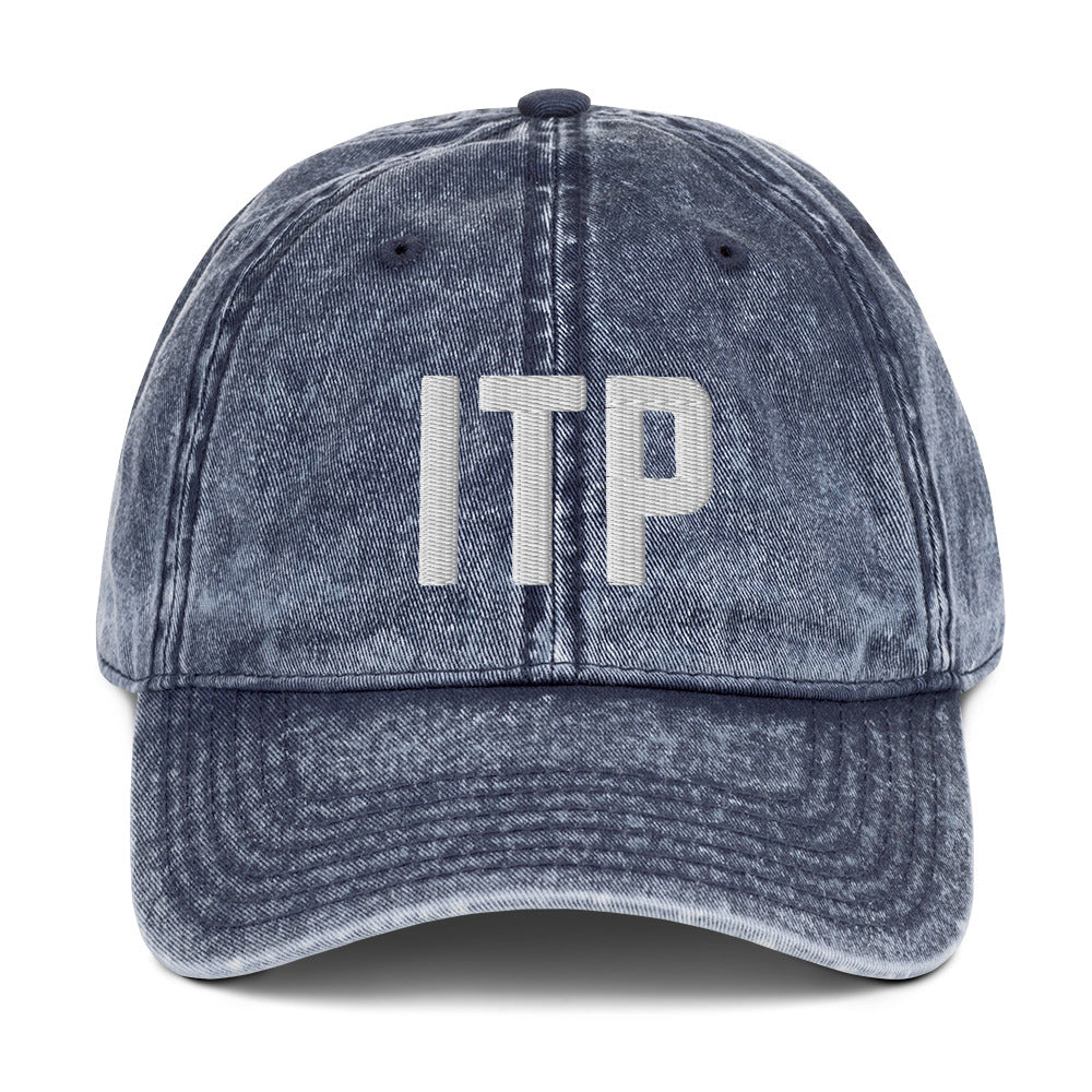 ITP smoked denim cap